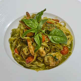 Fettuccine Pesto di Mare