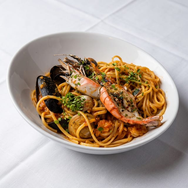 Linguine al Frutti di Mare.