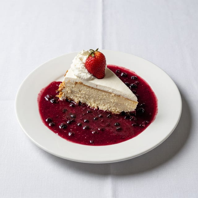 Torta di Formaggio con Amaretto.