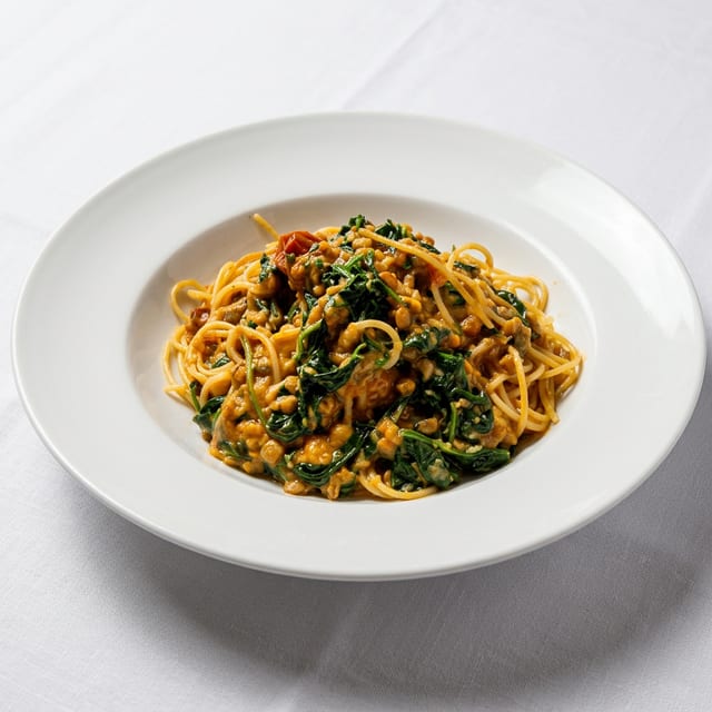 Venetian Spaghetti Lenticchie (Lunch Special).