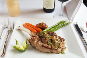 Veal Chop With Porcini Sauce